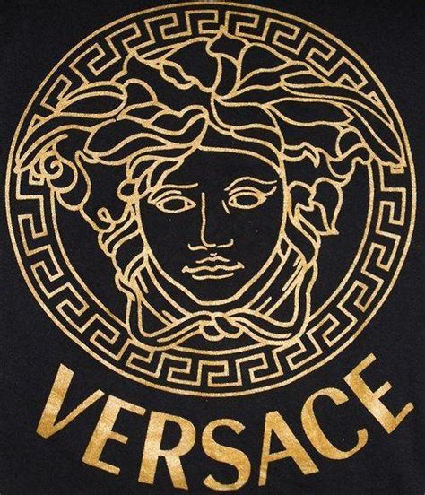 versus versace logo dress|black and gold versace logo.